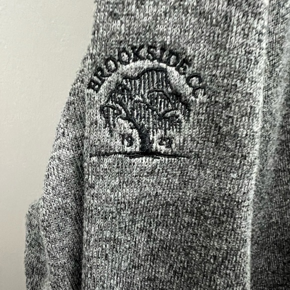 Cutter & Buck Gray 1/4 Zip Up Sweater sz XXL - Picture 8 of 8